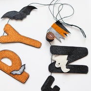 Halloween banner detail