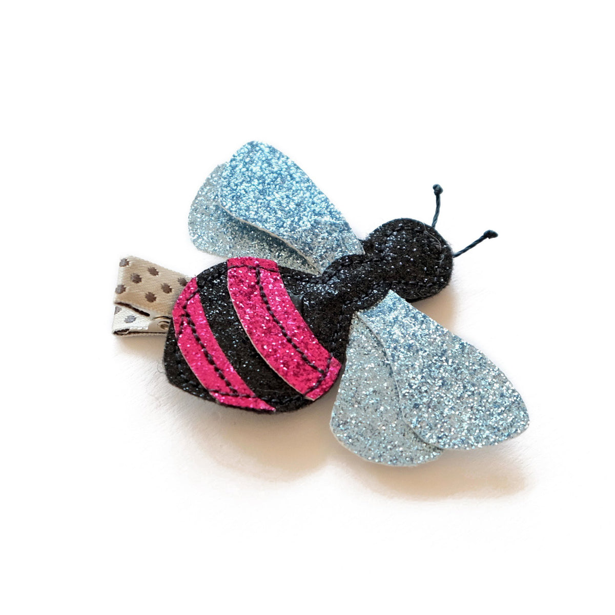 Pink Bee Hair Clip